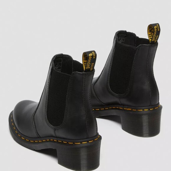 Dr. Martens Cadence Black Heeled Chelsea Boots - Picture 7 of 9